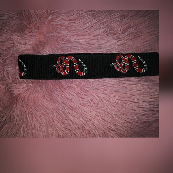 Popular Snake Print Headband - Picture 1 of 3